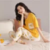 Pocket Flower Mustard Pj Siut 5