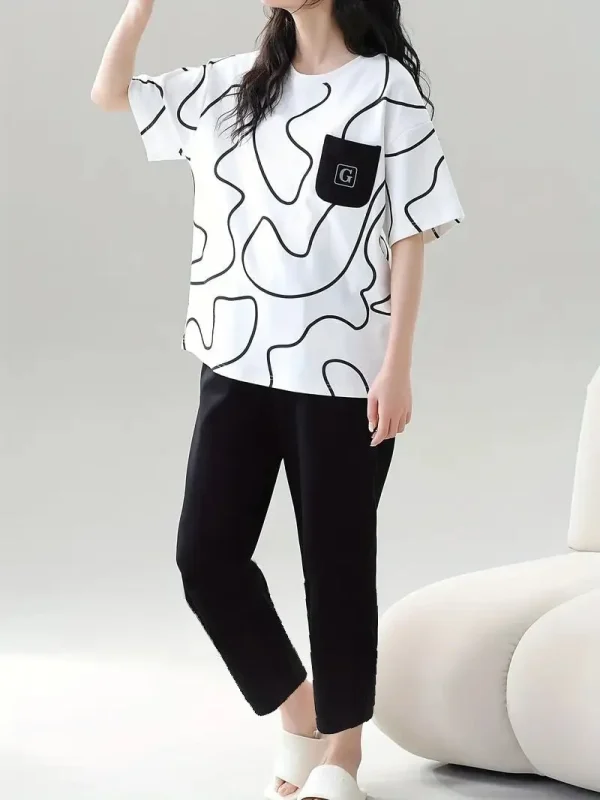 Soft Cotton PJ Suit - P13 2